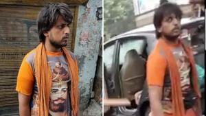 Rahul alias Billa, a resident of west Delhi’s Uttam Nagar, was arrested for vandalising a car in west Delhi’s Moti Nagar on Tuesday. Rahul alias Billa, a resident of west Delhi’s Uttam Nagar, was arrested for vandalising a car in west Delhi’s Moti Nagar on Tuesday.