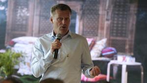 Chief Executive Officer of IKEA group Jesper Brodin speaks during a press conference at the new IKEA store in Hyderabad on August 8. Ikea's boss promised Wednesday to meet the "needs, frustrations and dreams" of local consumers with the Swedish firm's first Indian store, its second attempt to break into a vast but difficult market.(AFP Photo) Chief Executive Officer of IKEA group Jesper Brodin speaks during a press conference at the new IKEA store in Hyderabad on August 8. Ikea's boss promised Wednesday to meet the "needs, frustrations and dreams" of local consumers with the Swedish firm's first Indian store, its second attempt to break into a vast but difficult market.(AFP Photo)