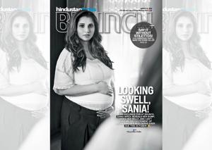 Sania Mirza is seven months pregnant and her delivery is due in October. Sania wears a lace shirt from Zara . Photography Assistant: Sheldon Sandos;Styling Assistant: Tanusha Bajaj; Make-up: Ajay Vishwasrao; Hair: Seema Khan; Location Courtesy: La Sultana Suite designed by Tarun Tahiliani at The Park Hyderabad(Rohan Shrestha) Sania Mirza is seven months pregnant and her delivery is due in October. Sania wears a lace shirt from Zara . Photography Assistant: Sheldon Sandos;Styling Assistant: Tanusha Bajaj; Make-up: Ajay Vishwasrao; Hair: Seema Khan; Location Courtesy: La Sultana Suite designed by Tarun Tahiliani at The Park Hyderabad(Rohan Shrestha)