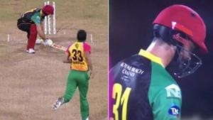 Sohail Tanvir dismissed Ben Cutting in a Caribbean Premier League (CPL) match but the sending off the pacer gave the batsman will lead to more debates about what is acceptable on the cricket field.(Twitter) Sohail Tanvir dismissed Ben Cutting in a Caribbean Premier League (CPL) match but the sending off the pacer gave the batsman will lead to more debates about what is acceptable on the cricket field.(Twitter)