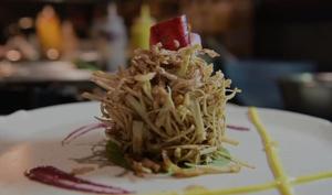 Banana Blossom Salad at Ziu. Banana Blossom Salad at Ziu.