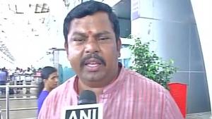 Raja Singh (pictured) recently kicked up a controversy by supporting incidents of lynching for cow slaughter.(ANI/Twitter) Raja Singh (pictured) recently kicked up a controversy by supporting incidents of lynching for cow slaughter.(ANI/Twitter)