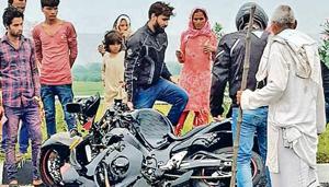 The victim, Sanchit Oberoi from Janakpuri, had left his house between 5-6am to go on a motorcycle trip with his friends.(HT Photo) The victim, Sanchit Oberoi from Janakpuri, had left his house between 5-6am to go on a motorcycle trip with his friends.(HT Photo)