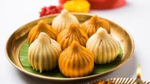 Modak is a popular preparation in Maharashtra.(Shutterstock) Modak is a popular preparation in Maharashtra.(Shutterstock)