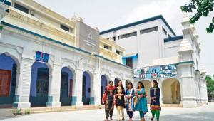 Hindu College in Amritsar was established by Hindu Sabha, Amritsar, a body of philanthropists.(HT Photo) Hindu College in Amritsar was established by Hindu Sabha, Amritsar, a body of philanthropists.(HT Photo)