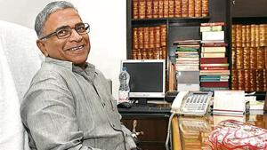 Harivansh took charge at Parliament on Thursday.(HT Photo) Harivansh took charge at Parliament on Thursday.(HT Photo)
