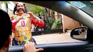 RJ Sriram’s Kiki Challenge video warns against it with this hilarious take featuring Yamraj(Facebook.com) RJ Sriram’s Kiki Challenge video warns against it with this hilarious take featuring Yamraj(Facebook.com)