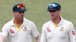 Steven Smith and David Warner were both banned for 12 months for their involvement in ball tampering incident in South Africa.(REUTERS) Steven Smith and David Warner were both banned for 12 months for their involvement in ball tampering incident in South Africa.(REUTERS)