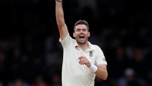 James Anderson became the first bowler to take 100 Test wickets at Lord’s.(Action Images via Reuters) James Anderson became the first bowler to take 100 Test wickets at Lord’s.(Action Images via Reuters)