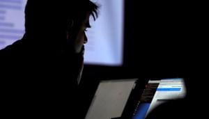 A man takes part in a hacking contest during the Def Con hacker convention in Las Vegas, Nevada, US on July 29, 2017.(Reuters Photo) A man takes part in a hacking contest during the Def Con hacker convention in Las Vegas, Nevada, US on July 29, 2017.(Reuters Photo)