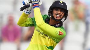 Smriti Mandhana of Western Storm batting during the Kia Super League match against Lancashire Thunder.(Getty Images) Smriti Mandhana of Western Storm batting during the Kia Super League match against Lancashire Thunder.(Getty Images)