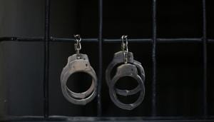 Police have not disclosed the names of the arrested men as they are yet to arrest the third accused, whom they suspect is hiding at his relative’s house.(REUTERS/ For representational purposes only) Police have not disclosed the names of the arrested men as they are yet to arrest the third accused, whom they suspect is hiding at his relative’s house.(REUTERS/ For representational purposes only)