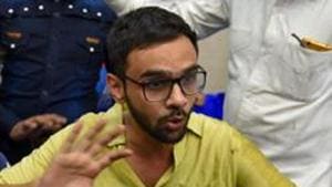 Jawaharlal Nehru University (JNU) student Umar Khalid speaks to the media moments after he was shot at, during an event at the Constitution Club in New Delhi on Monday, Aug 13, 2018.(PTI File Photo) Jawaharlal Nehru University (JNU) student Umar Khalid speaks to the media moments after he was shot at, during an event at the Constitution Club in New Delhi on Monday, Aug 13, 2018.(PTI File Photo)