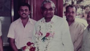 Atal Bihari Vajpayee had announced his retirement from electoral politics in 2005 and withdrew further from public life in 2009 after suffering a stroke that weakened his cognitive abilities. Subsequently, he developed dementia.(HT File Photo) Atal Bihari Vajpayee had announced his retirement from electoral politics in 2005 and withdrew further from public life in 2009 after suffering a stroke that weakened his cognitive abilities. Subsequently, he developed dementia.(HT File Photo)
