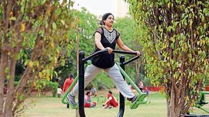 The MCG’s move to build open air gyms across the city received a positive feedback from residents.(HT File Photo) The MCG’s move to build open air gyms across the city received a positive feedback from residents.(HT File Photo)