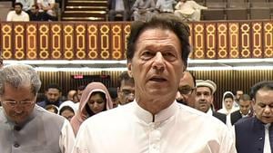Khan won the July 25 election, but did not have enough seats for an outright majority, forcing him to partner with smaller parties and independents in order to form a government.(AFP Photo) Khan won the July 25 election, but did not have enough seats for an outright majority, forcing him to partner with smaller parties and independents in order to form a government.(AFP Photo)