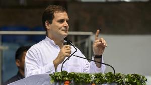 On Rahul Gandhi’s agenda on August 24 and 25 is a “working lunch” with the Indian Journalists Association and a “conversation” with London School of Economics academic Mukulika Banerjee.(PTI/File Photo) On Rahul Gandhi’s agenda on August 24 and 25 is a “working lunch” with the Indian Journalists Association and a “conversation” with London School of Economics academic Mukulika Banerjee.(PTI/File Photo)