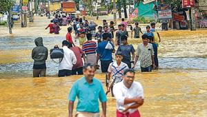 The catastrophic impact of the monsoon is a grim reminder that vigil against natural disasters should never be lowered, CM Pinarayi Vijayan said.(PTI Photo) The catastrophic impact of the monsoon is a grim reminder that vigil against natural disasters should never be lowered, CM Pinarayi Vijayan said.(PTI Photo)