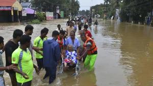 The death toll in Kerala in the current spell of heavy rains climbed to 180, and to 324 overall this monsoon season.(HT File) The death toll in Kerala in the current spell of heavy rains climbed to 180, and to 324 overall this monsoon season.(HT File)