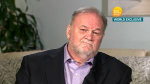 Thomas Markle, Meghan Markle's father, is seen in a still taken from video as he gives an interview to ITV's Good Morning Britain program which is broadcast from London, Britain on June 18.(REUTERS) Thomas Markle, Meghan Markle's father, is seen in a still taken from video as he gives an interview to ITV's Good Morning Britain program which is broadcast from London, Britain on June 18.(REUTERS)