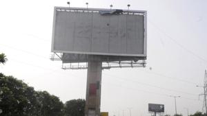 The act is likely get the man in trouble as Wakad police is approaching the Pimpri Chinchwad civic body to initiate action as per rules dealing with illegal hoardings and defacement of public property.(HT File Photo/Representative image) The act is likely get the man in trouble as Wakad police is approaching the Pimpri Chinchwad civic body to initiate action as per rules dealing with illegal hoardings and defacement of public property.(HT File Photo/Representative image)