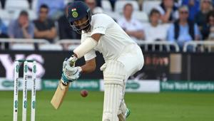 India were 124 for two in their second innings, a lead of 292 runs, at stumps on the second day of the third Test against England at Trent Bridge on Sunday.(AFP)