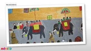 Mexican embassy wishes to present a copy of the framed painting with a certificate of commendation to the participants.(Mexico Embassy, New Delhi) Mexican embassy wishes to present a copy of the framed painting with a certificate of commendation to the participants.(Mexico Embassy, New Delhi)