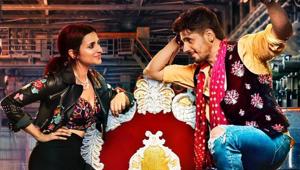 Jabariya Jodi poster shows Parineeti Chopra and Sidharth Malhotra kidnapping grooms.(Twitter) Jabariya Jodi poster shows Parineeti Chopra and Sidharth Malhotra kidnapping grooms.(Twitter)
