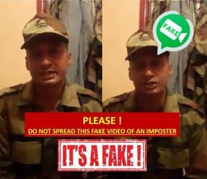 The army’s additional directorate general of public information warned people of the misinformation in a tweet.(ADG PI Twitter) The army’s additional directorate general of public information warned people of the misinformation in a tweet.(ADG PI Twitter)