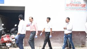 CBI officials at Muzaffarpur short stay home recently.(HT Photo) CBI officials at Muzaffarpur short stay home recently.(HT Photo)