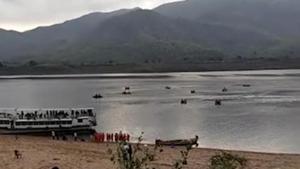 Due to the construction of the Kaleshwaram project on Godavari River, the barrages at Medigadda, Annaram and Sundilla are filled to the brim and water is being released to the downstream by lifting the gates. (Image used for representational purpose).(AP FILE PHOTO.) Due to the construction of the Kaleshwaram project on Godavari River, the barrages at Medigadda, Annaram and Sundilla are filled to the brim and water is being released to the downstream by lifting the gates. (Image used for representational purpose).(AP FILE PHOTO.)