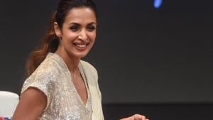 Malaika Arora during the launch of designer Manish Malhotra's new venture 'Learn with Manish Malhotra'.(PTI) Malaika Arora during the launch of designer Manish Malhotra's new venture 'Learn with Manish Malhotra'.(PTI)