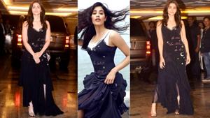 Alia Bhatt is not the only star who loves a whimsical star-print dress. Janhvi Kapoor wore the same Cinq à Sept dress for her first ever magazine photo shoot. (Instagram) Alia Bhatt is not the only star who loves a whimsical star-print dress. Janhvi Kapoor wore the same Cinq à Sept dress for her first ever magazine photo shoot. (Instagram)