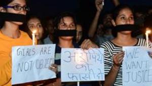 People take part in a candle march in protest against the rape of an eight-year-old girl in Mandsaur, at Bikaner on June 30,2018.(PTI File Photo) People take part in a candle march in protest against the rape of an eight-year-old girl in Mandsaur, at Bikaner on June 30,2018.(PTI File Photo)