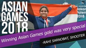 <p>Rahi Sarnobat became the first Indian woman to claim gold at the Asian Games when she beat Thailand's Naphaswan Yangpaiboon in 25m pistol final after a double shoot off. Both Rahi and Yangpaiboon shot four out of five shots in the first shoot-off but the Indian prevailed over her opponent by missing one less in the second round. Rahi, 27, who is making a comeback after injury says that the medal is very special for her and the quality and standard of athletes that are coming through means that she has to be on her toes at all times.</p> <p>Rahi Sarnobat became the first Indian woman to claim gold at the Asian Games when she beat Thailand's Naphaswan Yangpaiboon in 25m pistol final after a double shoot off. Both Rahi and Yangpaiboon shot four out of five shots in the first shoot-off but the Indian prevailed over her opponent by missing one less in the second round. Rahi, 27, who is making a comeback after injury says that the medal is very special for her and the quality and standard of athletes that are coming through means that she has to be on her toes at all times.</p>