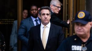 Michael Cohen, former personal lawyer to U.S. President Donald Trump, exits from federal court in New York, U.S., on Tuesday, Aug. 21, 2018.hush payments to women who claimed to have had affairs with the president.(Bloomberg) Michael Cohen, former personal lawyer to U.S. President Donald Trump, exits from federal court in New York, U.S., on Tuesday, Aug. 21, 2018.hush payments to women who claimed to have had affairs with the president.(Bloomberg)