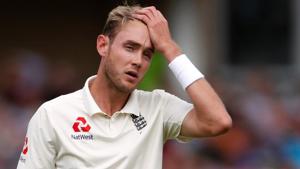 Cricket - England v India - Third Test - Trent Bridge, Nottingham, Britain - August 19, 2018 England's Stuart Broad(REUTERS) Cricket - England v India - Third Test - Trent Bridge, Nottingham, Britain - August 19, 2018 England's Stuart Broad(REUTERS)