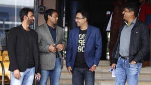 Gagan Khoda (right) and Jatin Paranjpe have been reinstated as national selectors(Hindustan Times via Getty Images) Gagan Khoda (right) and Jatin Paranjpe have been reinstated as national selectors(Hindustan Times via Getty Images)