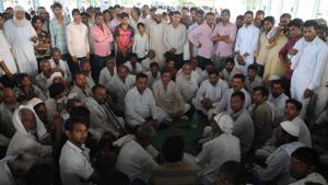 Representatives of Kolgaon, Punhana and other adjoining villages met on Tuesday evening and unanimously decided that after the morning prayers on Wednesday, there would be a protest by 36 communities of 400 villages at the Eidgah against ‘rising hate’ in the area.(HT File Photo) Representatives of Kolgaon, Punhana and other adjoining villages met on Tuesday evening and unanimously decided that after the morning prayers on Wednesday, there would be a protest by 36 communities of 400 villages at the Eidgah against ‘rising hate’ in the area.(HT File Photo)