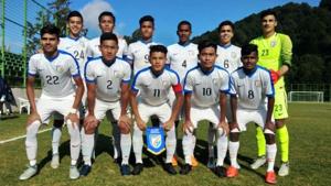 The Indian U-16 football team registered a 2-1 victory vs a Cameroon U-16 side in a friendly match in Istanbul on Wednesday.(AIFF) The Indian U-16 football team registered a 2-1 victory vs a Cameroon U-16 side in a friendly match in Istanbul on Wednesday.(AIFF)