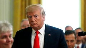 The US president also launched into a rambling statement on job creation and other economic progress he said had been made during his presidency.(Reuters File Photo) The US president also launched into a rambling statement on job creation and other economic progress he said had been made during his presidency.(Reuters File Photo)