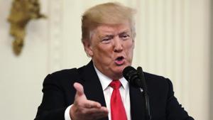 The White House pushed back forcefully on Wednesday against suggestions that a plea deal struck by President Donald Trump’s former lawyer Michael Cohen implicated Trump in a crime.(Bloomberg) The White House pushed back forcefully on Wednesday against suggestions that a plea deal struck by President Donald Trump’s former lawyer Michael Cohen implicated Trump in a crime.(Bloomberg)