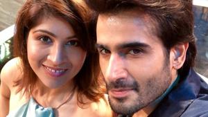 Actor Karan Tacker with sister Sasha. Actor Karan Tacker with sister Sasha.
