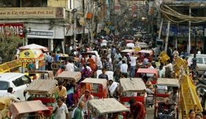 No vehicular traffic will be permitted on the road for 12 hours — 9am to 9pm. Only non-motorised transport (NMVs) such as cycle rickshaws will be allowed to ply in a dedicated corridor, a senior Delhi government official, who attended the meeting, said.(HT File Photo) No vehicular traffic will be permitted on the road for 12 hours — 9am to 9pm. Only non-motorised transport (NMVs) such as cycle rickshaws will be allowed to ply in a dedicated corridor, a senior Delhi government official, who attended the meeting, said.(HT File Photo)