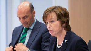 Catherine De Bolle, head of Europol. Europol said it had dismantled an organised crime group that recruited and trafficked men and women from India and Nepal for bogus marriages.(REUTERS) Catherine De Bolle, head of Europol. Europol said it had dismantled an organised crime group that recruited and trafficked men and women from India and Nepal for bogus marriages.(REUTERS)