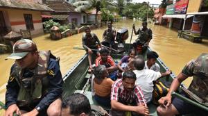 Defence forces were involved in several daring rescue acts such as the air-lifting of a pregnant woman and winching up of a two-year-old which won them widespread appreciation.(HT File Photo) Defence forces were involved in several daring rescue acts such as the air-lifting of a pregnant woman and winching up of a two-year-old which won them widespread appreciation.(HT File Photo)