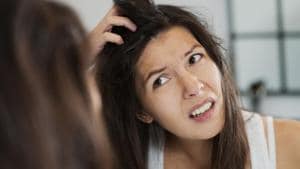 An unhealthy, improper digestive system is also a reason for dandruff woes.(Getty Images/iStockphoto)