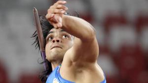 Neeraj Chopra won javelin gold with a throw of 88.06m(REUTERS) Neeraj Chopra won javelin gold with a throw of 88.06m(REUTERS)