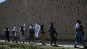 File photo of Afghan Taliban militants on the second day of Eid in the outskirts of Jalalabad, June, 2018. (Photo used for representative purpose only)(AFP File Photo) File photo of Afghan Taliban militants on the second day of Eid in the outskirts of Jalalabad, June, 2018. (Photo used for representative purpose only)(AFP File Photo)