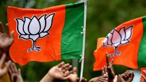 Surya Kumar Shukla had earlier in February courted controversy by taking a pledge to have a Ram temple built in Ayodhya.(AFP) Surya Kumar Shukla had earlier in February courted controversy by taking a pledge to have a Ram temple built in Ayodhya.(AFP)